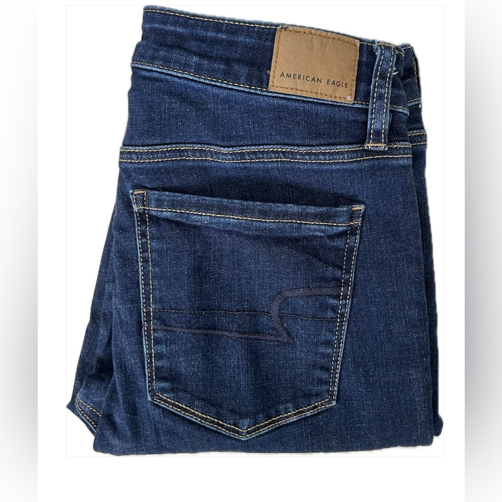 Closeout American Eagle 8 Reg super high-rise jegging next level stretch